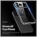 Cover per iPhone 17 Pro - TPU+PC, Trasparente, Antiurto - Foto miniatura 3