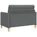 Divano con Storage Grigio Scuro 122 x 78 x 87 cm Poliestere - Foto miniatura 5