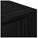 Comodino Rovere Nero 25,5 x 22 x 49,5 cm Legno multistrato - Foto miniatura 9
