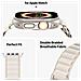 Cinturino Orologio per Apple Watch - Poliestere, Bianco Stellare - Foto miniatura 2