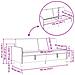 Set di Divani con Storage 2 pz Viola Poliestere - Foto miniatura 2