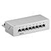 I-PP 08-E-C6S - Pannello Patch 8 Porte Cat. 6 STP Grigio - Foto miniatura 1
