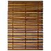 Set 2 Pz Stuoia Per Bagno In Acacia 80 X 50 Cm - Foto miniatura 2