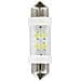 Cp. de 24v 4 Led Bianco Siluro 10,5x38 Sv8,5 - Foto miniatura 1