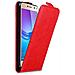 Custodia Compatibile Con Huawei Y6 2017 / Y5 2017 In Rosso Mela - Coperchio Protettivo In Design Flip Con Chiusura Magnetica - Foto miniatura 1