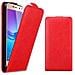Custodia Compatibile Con Huawei Y6 2017 / Y5 2017 In Rosso Mela - Coperchio Protettivo In Design Flip Con Chiusura Magnetica - Foto miniatura 9