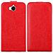 Custodia Compatibile Con Huawei Y6 2017 / Y5 2017 In Rosso Mela - Coperchio Protettivo In Design Flip Con Chiusura Magnetica - Foto miniatura 10