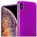 Custodia Compatibile Con Apple Iphone Xs Max In Viola - Coperchio Protettivo In Silicone Tpu Flessibile Con Design Spazzolato - Foto miniatura 8