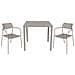 Index - Set Tavolo In Metallo Cm 80 X 80 X 73h Con 2 Poltrone Aviim - Foto miniatura 1