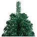 Albero di Natale Artificiale Metà con Supporto Verde 180 cm PVC - Foto miniatura 5