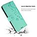 Custodia Compatibile Con Samsung Galaxy S10 In Turchese Fiore - Coperchio Protettivo In Design Floreale Con Chiusura Magnetica, Funzione Stand E Slot Per Carte - Foto miniatura 2