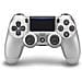 Ps4 - Controller Wireless Dualshock 4 V2 Silver - Foto miniatura 5