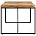 Tavolo Da Pranzo 180x90x76 Cm Legno Massello Di Acacia E Mango - Foto miniatura 4