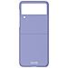 Cover Rigida Samsung Z Flip 3 In 2 Parti Banda Antiscivolo Viola - Foto miniatura 5