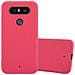 Custodia Compatibile Con Lg Q8 In Candy Rosso - Coperchio Protettivo In Silicone Tpu Flessibile - Foto miniatura 1
