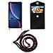 Catena Di Telefoni Cellulari Compatibile Con Apple Iphone 11 Pro Max (xi Pro Max) In Blu Rosso Bianco À Pois - Coperchio Protettivo In Silicone Con Anelli D'argento, Cinturino In Corda E Custodia Staccabile - Foto miniatura 7