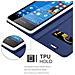 Custodia Compatibile Con Nokia Lumia 550 In Classy Blu Scuro - Coperchio Protettiva Con Chiusura Magnetica, Funzione Stand E Tasca Per Le Carte - Foto miniatura 5