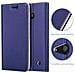 Custodia Compatibile Con Nokia Lumia 550 In Classy Blu Scuro - Coperchio Protettiva Con Chiusura Magnetica, Funzione Stand E Tasca Per Le Carte - Foto miniatura 6