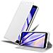 Custodia Compatibile Con Honor 7x In Classy Argento - Coperchio Protettiva Con Chiusura Magnetica, Funzione Stand E Tasca Per Le Carte - Foto miniatura 1