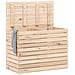 Cesto Per Bucato 88,5x44x66 Cm Legno Massello Pino - Foto miniatura 3