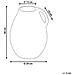 Vaso Decorativo Kulim Ceramica 40 Cm Beige Sabbia - Foto miniatura 3