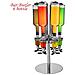 Portabottiglie Spillatore Dosatore Tavolo Tavola Birra Bevande Alcolici 6 Posti - Foto miniatura 4