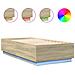 Giroletto Luci Led Rovere Sonoma 75x190 Cm In Legno Multistrato - Foto miniatura 1