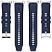 Cinturino Sostitutivo Per Cinturino In Silicone Compatibile Per Google Pixel Watch 1/2 Blue - Foto miniatura 5