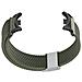 Cinturino In Nylon Intrecciato Per Xiaomi Mi Band 8/9 Green - Foto miniatura 2