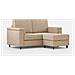 Divano Marrak 2 Posti (due Sedute Da 60cm) + Pouf Misure Esterne L. 148 P. 155 Colore Beige - Foto miniatura 4