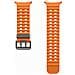 Bracciale Per Samsung Galaxy Watch Ultra 20mm Extreme Sport Edition, Arancione - Foto miniatura 3
