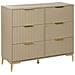 Cassettiera 6 Cassetti Walcott Beige - Foto miniatura 2