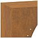 Rastrelliera per Legna da Ardere 50x23x100 cm in Acciaio Corten - Foto miniatura 7