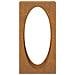 Rastrelliera per Legna da Ardere 50x23x100 cm in Acciaio Corten - Foto miniatura 8