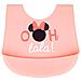Bavaglino Per Neonati Con Chiusura Regolabile E Tasca Raccogli-briciole, Rosa - Foto miniatura 6