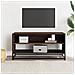 Mobile Tv Rovere Marrone 91x40x46 Cm Legno Multistrato Metallo - Foto miniatura 3