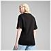 Ess No. 1 Logo Relaxed Tee 68497001, Donne, Nero, Xs - Foto miniatura 4