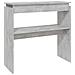 Lusso Casadino -  Tavolino Consolle Grigio Cemento 80x30x80cm Legno Multistrato - Foto miniatura 1