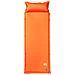 Materasso Campeggio Autogonfiabile Cuscini 1 Persona Arancio - Foto miniatura 2