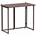 Tavolo Pieghevole da Giardino Marrone 90x51x75 cm Polyrattan - Foto miniatura 1