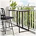 Tavolo Pieghevole da Giardino Marrone 90x51x75 cm Polyrattan - Foto miniatura 2