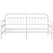 Struttura lettino  bianca 107x203 cm in acciaio - Foto miniatura 6