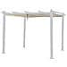 Telo Per Pergola Autoportante 3 × 3m Cassis Beige - Foto miniatura 2