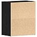 Armadio per scarpe  Nero Rovere 60x35x70 cm in legno ingegnerizzato - Foto miniatura 6