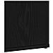 Armadio per scarpe  Nero Rovere 60x35x70 cm in legno ingegnerizzato - Foto miniatura 9