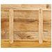 Piano per Tavolo 60x50x2,5cm Rettangolare Legno di Mango Grezzo - Foto miniatura 5