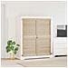 Porta per Armadio 2 pcs Naturale 140.5 x 2.1 x 49.5 cm - Foto miniatura 2