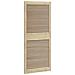 Porta per Armadio 2 pcs Naturale 140.5 x 2.1 x 49.5 cm - Foto miniatura 4