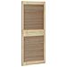 Porta per Armadio 2 pcs Naturale 140.5 x 2.1 x 49.5 cm - Foto miniatura 7