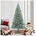 Albero di Natale Artificiale Imbiancato con Luci LED 210 cm - Foto miniatura 2